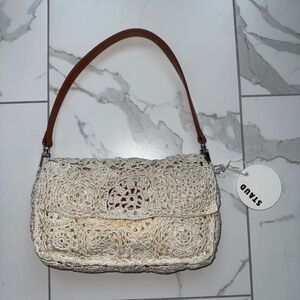 Staud Crochet Shoulder Bag